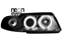 P�edn� sv�tla Audi A4 B5 95-98 CCFL Angel Eyes �ern� P�edn� sv�tla Audi A4 B5 95-98 CCFL Angel Eyes �ern�