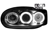 P�edn� sv�tla Ford Escort MK7 CCFL Angel Eyes �ern� P�edn� sv�tla Ford Escort MK7 CCFL Angel Eyes �ern�