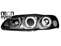 P�edn� sv�tla Honda Civic 2/3T 91-95 CCFL Angel Eyes �ern� P�edn� sv�tla Honda Civic 2/3T 91-95 CCFL Angel Eyes �ern�