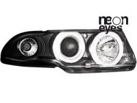 P�edn� sv�tla Opel Astra F 95-98 CCFL Angel Eyes �ern� P�edn� sv�tla Opel Astra F 95-98 CCFL Angel Eyes �ern�