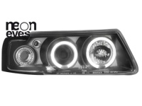 P�edn� sv�tla VW Passat 3B 96-00 CCFL Angel Eyes �ern� P�edn� sv�tla VW Passat 3B 96-00 CCFL Angel Eyes �ern�