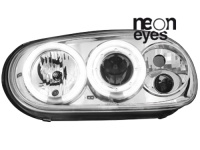 P�edn� sv�tla VW Golf IV 97-04 CCFL Angel Eyes chrom P�edn� sv�tla VW Golf IV 97-04 CCFL Angel Eyes chrom