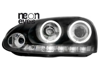 P�edn� sv�tla VW Golf V 03-09 CCFL Angel Eyes �ern� P�edn� sv�tla VW Golf V 03-09 CCFL Angel Eyes �ern�