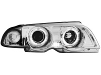 P�edn� sv�tla BMW 3 E46 sedan 98-01 Angel Eyes chrom P�edn� sv�tla BMW 3 E46 sedan 98-01 Angel Eyes chrom