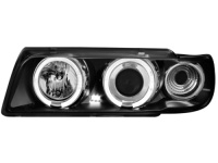 P�edn� sv�tla BMW 7 E38 94-98 Angel Eyes �ern� P�edn� sv�tla BMW 7 E38 94-98 Angel Eyes �ern�