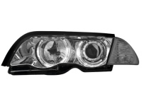 P�edn� sv�tla BMW 3 E46 sedan 98-01 Angel Eyes chrom P�edn� sv�tla BMW 3 E46 sedan 98-01 Angel Eyes chrom