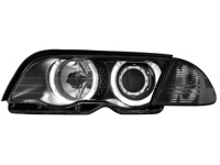 P�edn� sv�tla BMW 3 E46 sedan 98-01 Angel Eyes �ern�
