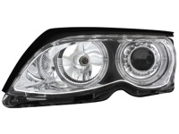 P�edn� sv�tla BMW 3 E46 sedan 01-03 Angel Eyes chrom