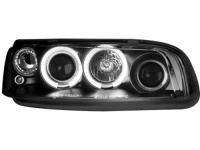 P�edn� sv�tla Fiat Punto 99-03 Angel Eyes �ern� P�edn� sv�tla Fiat Punto 99-03 Angel Eyes �ern�