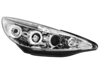 P�edn� sv�tla Peugeot 207 06-10 Angel Eyes chrom P�edn� sv�tla Peugeot 207 06-10 Angel Eyes chrom