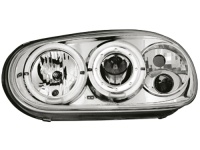 P�edn� sv�tla VW Golf IV 97-04 Angel Eyes chrom