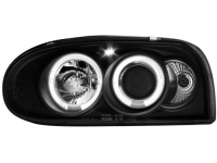 P�edn� sv�tla VW Golf III 92-98 Angel Eyes �ern� P�edn� sv�tla VW Golf III 92-98 Angel Eyes �ern�