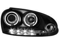 P�edn� sv�tla VW Golf V 03-09 Angel Eyes �ern�
