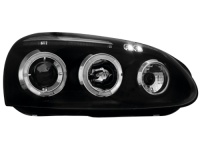 P�edn� sv�tla VW Golf V 03-09 Angel Eyes �ern� P�edn� sv�tla VW Golf V 03-09 Angel Eyes �ern�