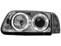 P�edn� sv�tla VW Polo 6N2 99-01 Angel Eyes chrom