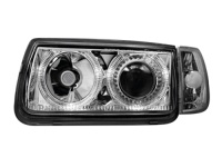 P�edn� sv�tla VW Polo 6N 95-98 Angel Eyes chrom