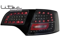 LITEC LED zadn� sv�tla Audi A4 Avant B7 04-08 �ern� LITEC LED zadn� sv�tla Audi A4 Avant B7 04-08 �ern�