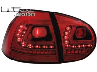 LITEC LED zadn� sv�tla VW Golf V 03-09 �erven�/crystal LITEC LED zadn� sv�tla VW Golf V 03-09 �erven�/crystal