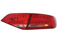 LED zadn� sv�tla Audi A4 B8 8K sedan 07+ �erven�/crystal