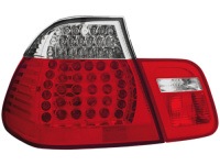 LED zadn� sv�tla BMW E46 sedan 98-01 �erven�/crystal (4-d�ln�)