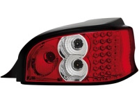 LED zadn� sv�tla Citroen Saxo 96-00 �erven�/crystal