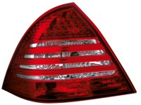 LED zadn� sv�tla Mercedes W203 C-Klasse 00-04 �erven�/crystal