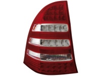 LED zadn� sv�tla Mercedes C W203 00-12/04 �erven�/crystal