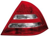 LED zadn� sv�tla Mercedes C W203 04-05 �erven�/crystal