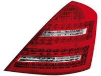LED zadn� sv�tla Mercedes S W221 sedan �erven�/crystal LED zadn� sv�tla Mercedes S W221 sedan �erven�/crystal