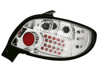 LED zadn� sv�tla Peugeot 206 98-09 crystal