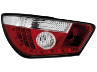 LED zadn� sv�tla Seat Ibiza 6J 04/2008- �erven�/chrom