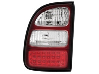 LED zadn� sv�tla Toyota RAV4 98-03 �erven�/crystal