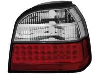 LED zadn� sv�tla VW Golf III 91-98 �erven�/crystal