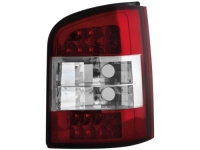 LED zadn� sv�tla VW T5 03+ �erven�/crystal LED zadn� sv�tla VW T5 03+ �erven�/crystal