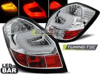 Zadn� sv�tla LED BAR, �koda Fabia 2 hatchback, 2007-, chrom Zadn� sv�tla LED BAR, �koda Fabia 2 hatchback, 2007-, chrom