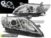 P�edn� sv�tla Toyota Camry 6 XV40, 2006-2009, Angel Eyes, chrom P�edn� sv�tla Toyota Camry 6 XV40, 2006-2009, Angel Eyes, chrom