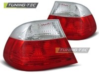 Zadn� sv�tla, lampy BMW E46 coupe, 1999-2003, b�l�/�erven�
