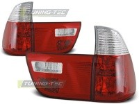 Zadn� sv�tla, lampy BMW X5 E53, 1999-2003, b�l�/�erven� Zadn� sv�tla, lampy BMW X5 E53, 1999-2003, b�l�/�erven�