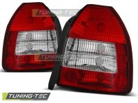 Zadn� sv�tla, lampy Honda Civic, 1995-2001, 3dve�, �ir�/�erven�