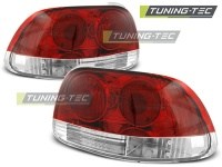 Zadn� sv�tla, lampy Honda CRX DEL SOL, 1992-1997, b�l�/�erven�