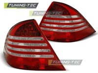 Zadn� sv�tla, lampy Mercedes W220, S class, 1998-2005, b�l�/�erven�