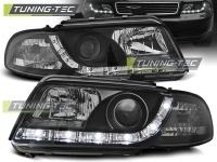 P�edn� sv�tla Audi A4, 1995-1998, LED Daylight, �ern� black