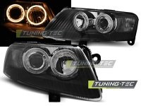 P�edn� sv�tla Audi A6, 2004-2008, Angel Eyes, �ern� black P�edn� sv�tla Audi A6, 2004-2008, Angel Eyes, �ern� black