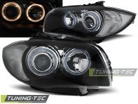 P�edn� sv�tla BMW 1 E87, E81, 2004-2011 Angel Eyes, �ern� black P�edn� sv�tla BMW 1 E87, E81, 2004-2011 Angel Eyes, �ern� black