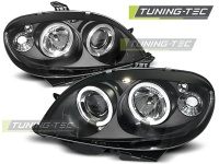 P�edn� sv�tla Citroen Saxo, 2000-2003, Angel Eyes, �ern� black