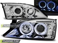 P�edn� sv�tla Ford Mondeo, 2001-2007, Angel Eyes, chrom P�edn� sv�tla Ford Mondeo, 2001-2007, Angel Eyes, chrom