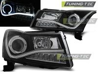 P�edn� sv�tla Chevrolet Cruze, 2009-2012, LED Daylight neon, �ern� black P�edn� sv�tla Chevrolet Cruze, 2009-2012, LED Daylight neon, �ern� black