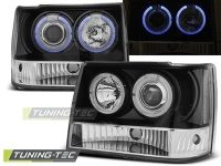 P�edn� sv�tla Jeep Grand Cherokee, 1993-1998, Angel Eyes, �ern� black