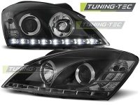 P�edn� sv�tla Kia Ceed, 2006-2009, LED Dayilight, �ern� black P�edn� sv�tla Kia Ceed, 2006-2009, LED Dayilight, �ern� black