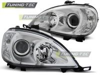 P�edn� sv�tla Mercedes ML, W163, 1998-2001, chrom, �ir�